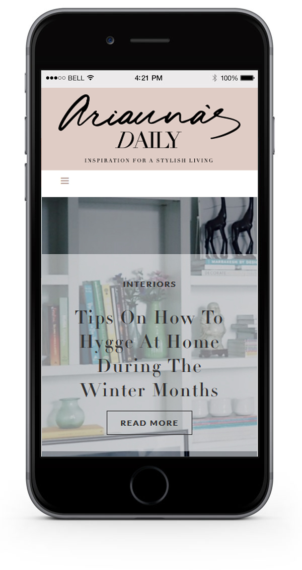 Arianna's Daily - Mobile