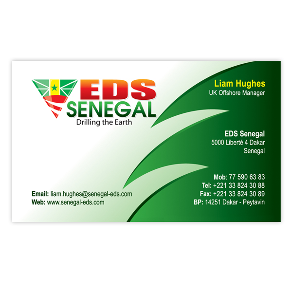 EDS Sénégal Cartes de Visites