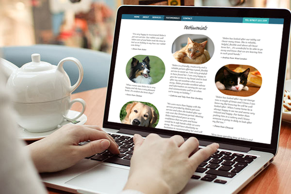 Helen's Pet Care MacBook
