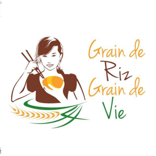 Grain de Riz Grain de Vie Logo