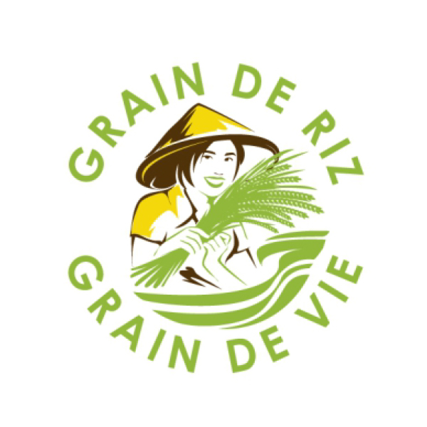 Grain de Riz Grain de Vie Logo