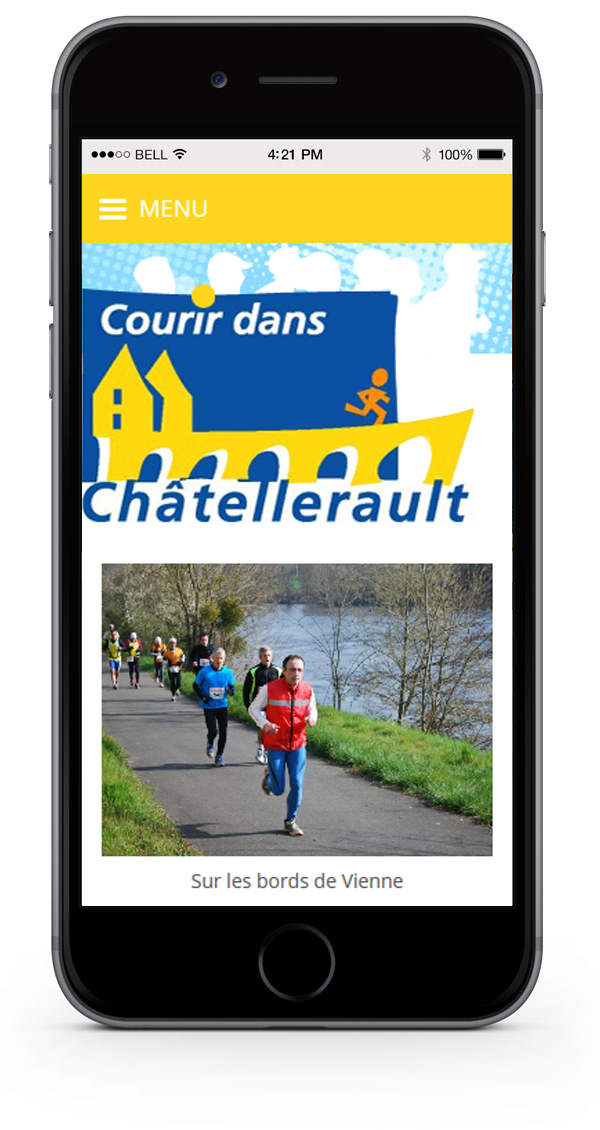 Semi-Marathon Châtellerault - Mobile