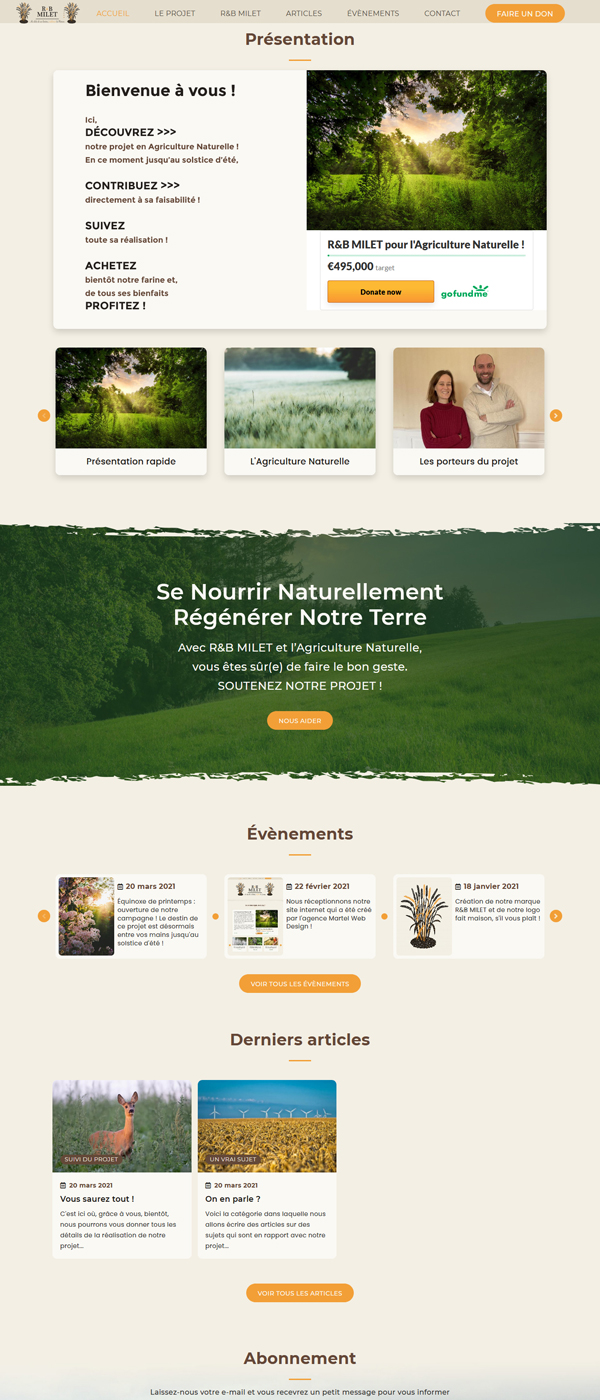 site internet gratuit - design 6