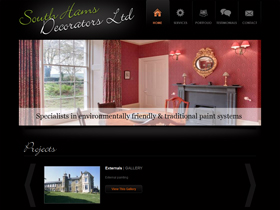 South Hams Decorators Website, Ivybridge, Devon